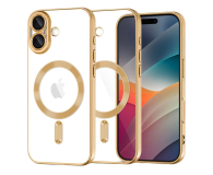 Etui / obudowa na smartfona Tech-Protect Magflex Magsafe do Iphone 17 Shiny Gold